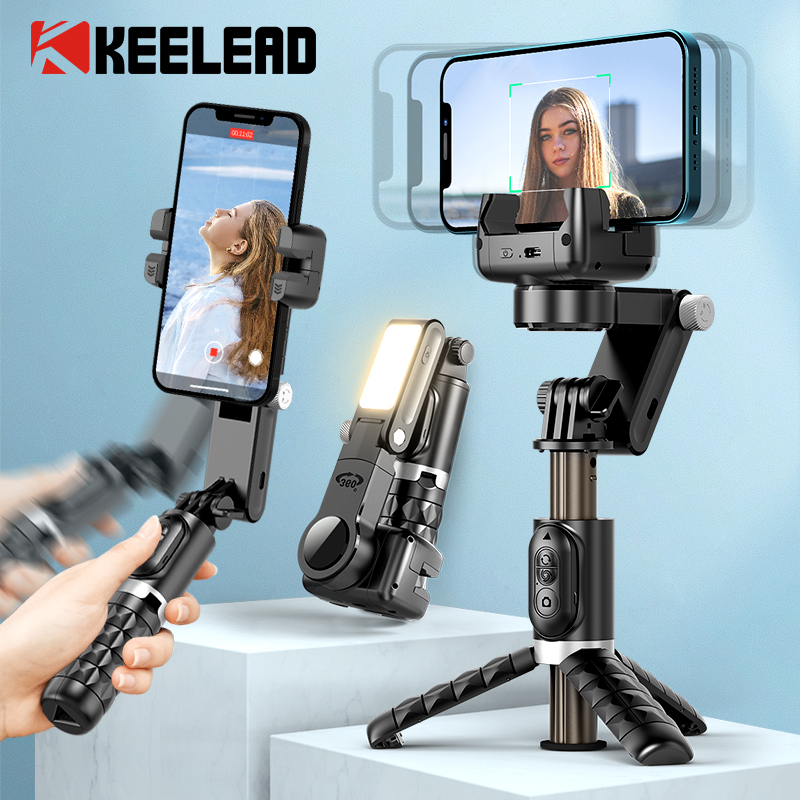 Selfie Stick Tripod - Q18 Desktop Following the Shooting Mode