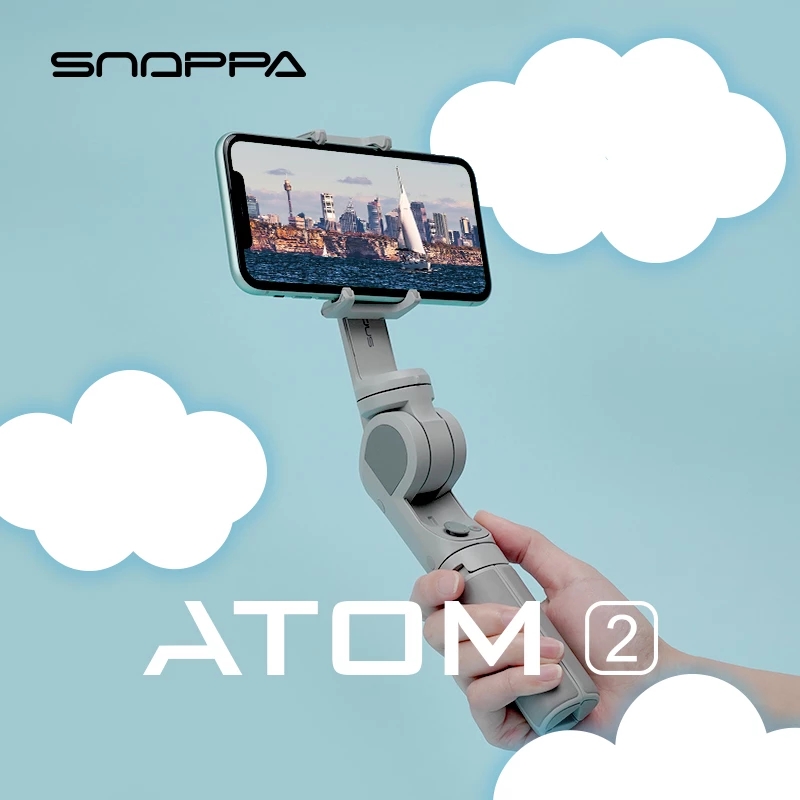 Selfie Stick Tripod - Snoppa ATOM2 3-Axis Handheld Stabilizer Gimbal