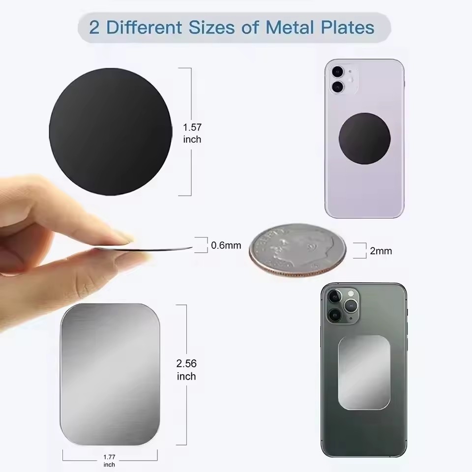 5/10pcs Magnetic Metal Plate D - огляд і ціна Phone Accessories Quotes
