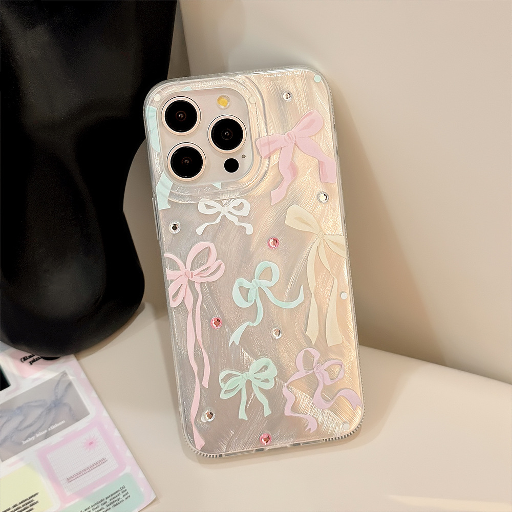 Korean Colorful Bowknot Diamon - огляд і ціна Phone Accessories Quotes