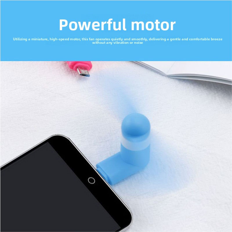 Type C Mini Phone Fan, Portabl - огляд і ціна Phone Cooling Fan