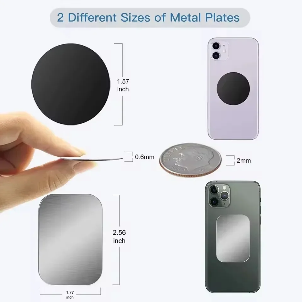 5/10pcs Magnetic Metal Plate D - огляд і ціна Phone Accessories Quotes