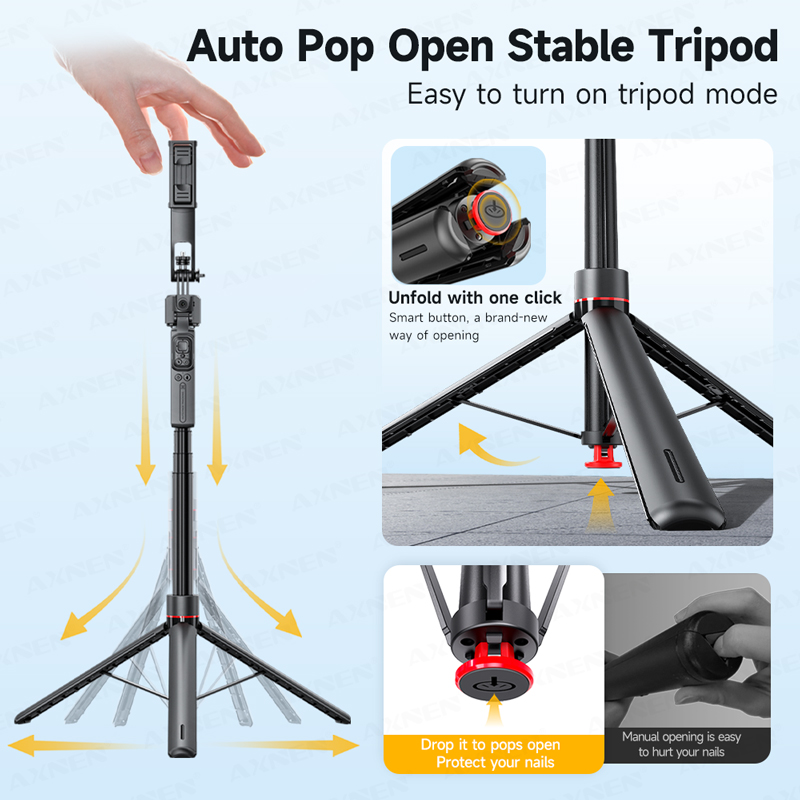TT07 AI Face Tracking Gimbal 6 - огляд і ціна Selfie Stick Tripod