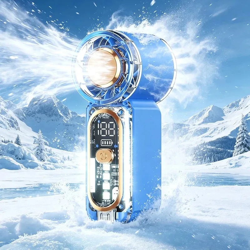 /-NEW Mini Handheld Fan - Port - огляд і ціна Phone Cooling Fan