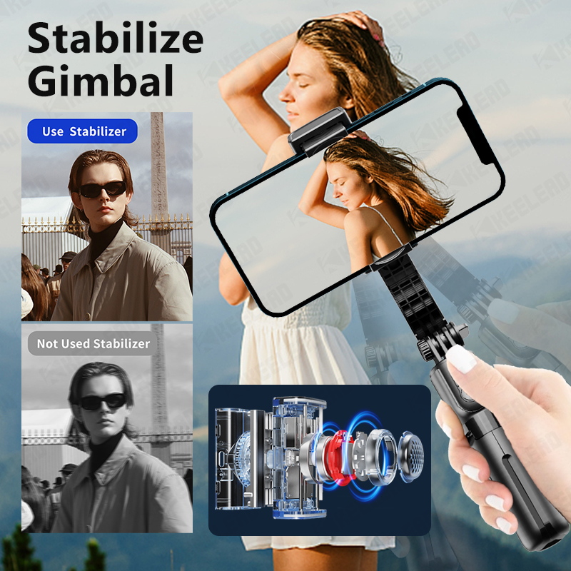 TOKQI Gimbal Stabilizer Anti-S - огляд і ціна Selfie Stick Tripod