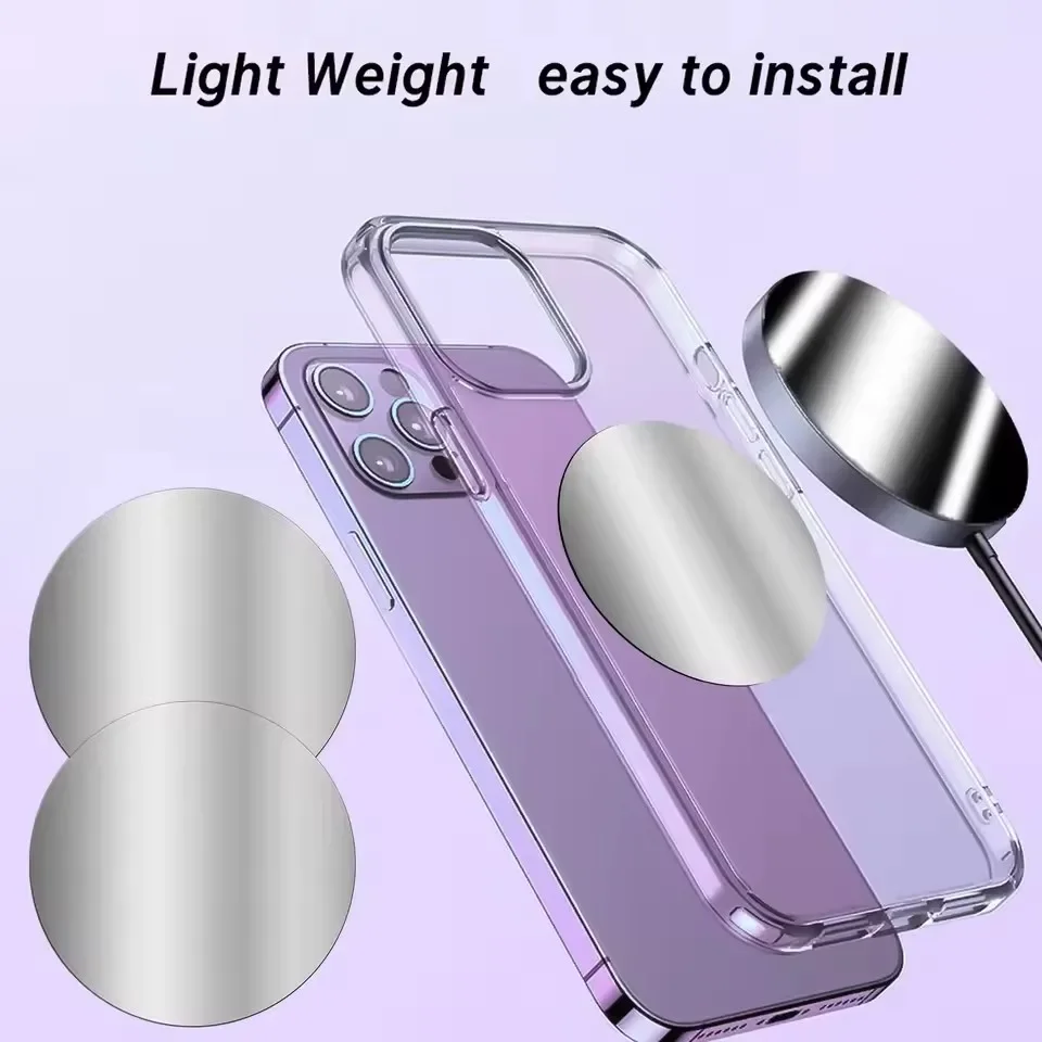1-5PCS 8CM Magnetic Metal Plat - огляд і ціна Phone Accessories Quotes