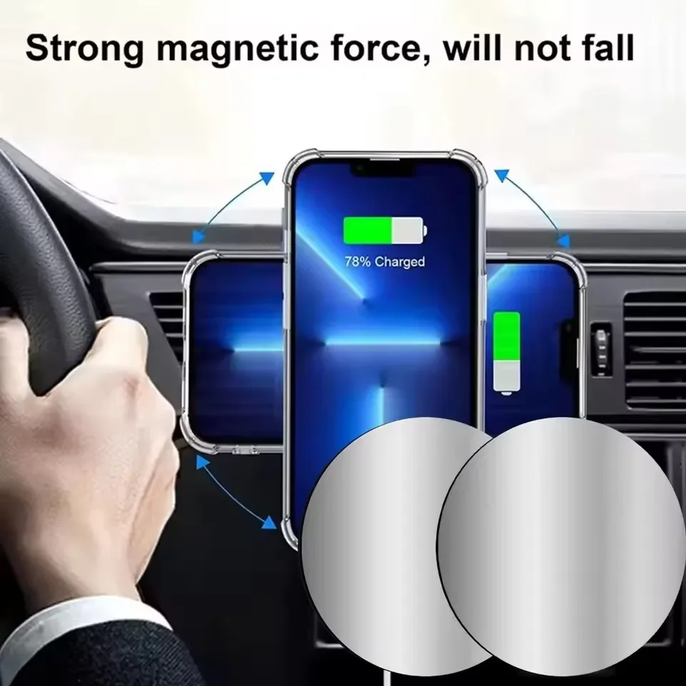 1-5PCS 8CM Magnetic Metal Plat - огляд і ціна Phone Accessories Quotes