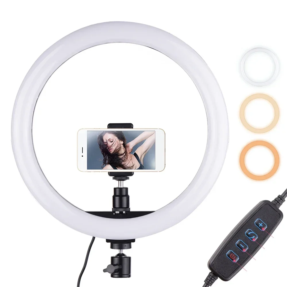 Ring Light Dimmable LED Studio - огляд і ціна Selfie Stick Tripod