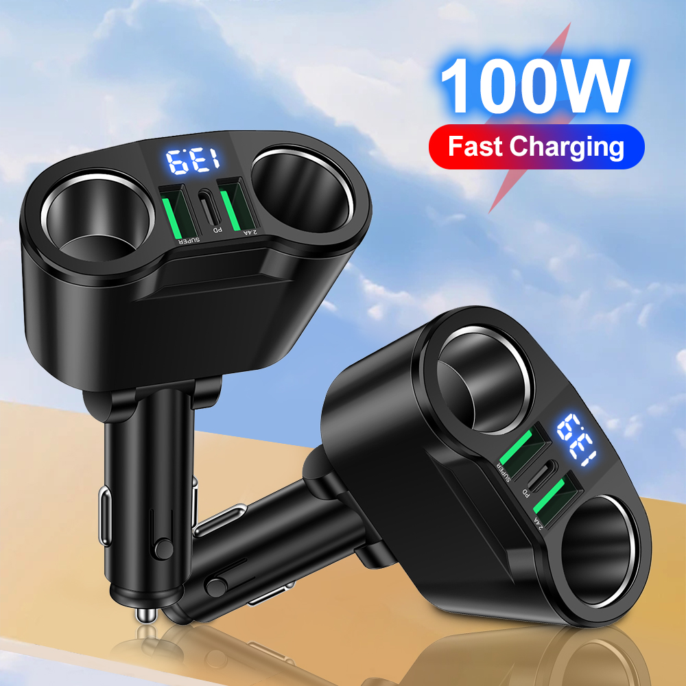 USB Car Charger Adapter Type C - огляд і ціна Usb C Hub