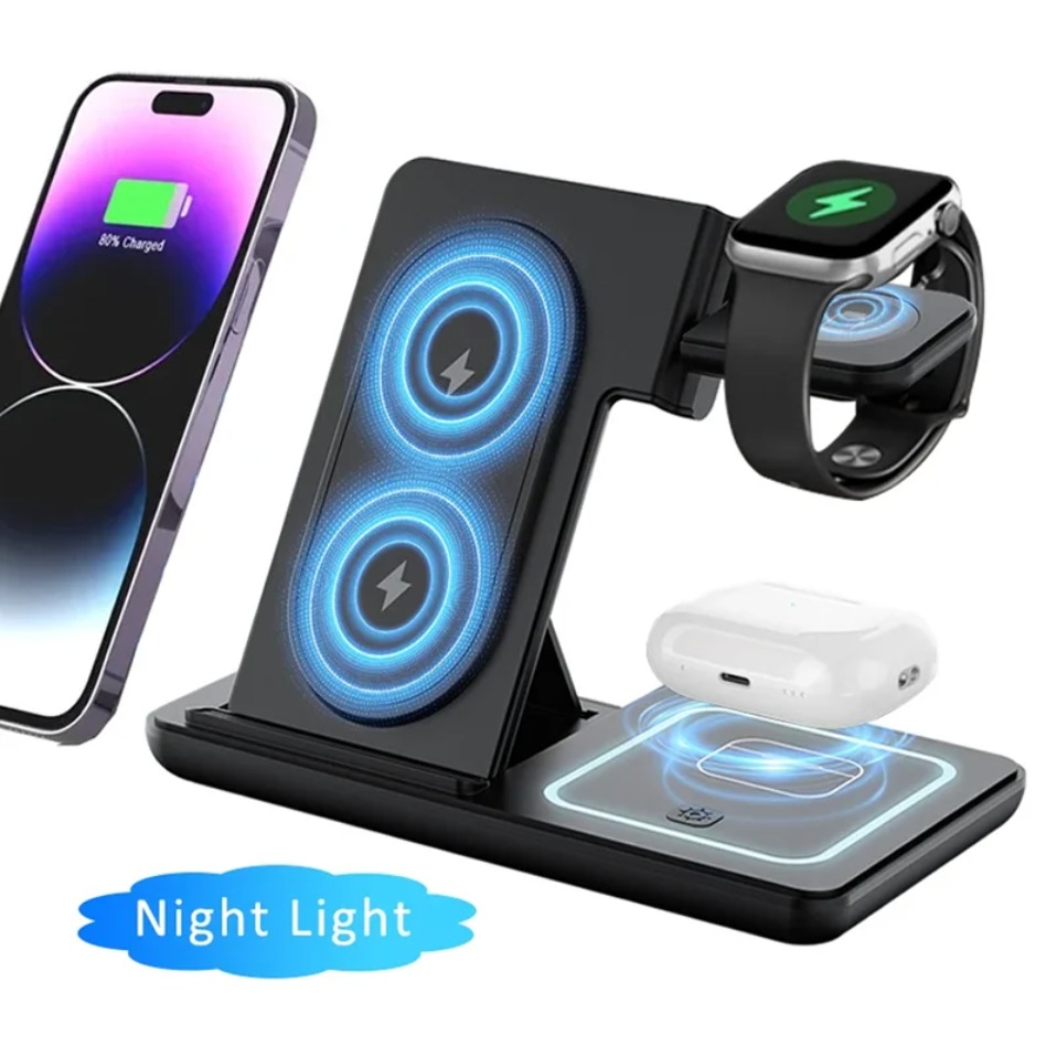 Night LED Light 3 In 1 Wireles - огляд і ціна Phone Cooling Fan
