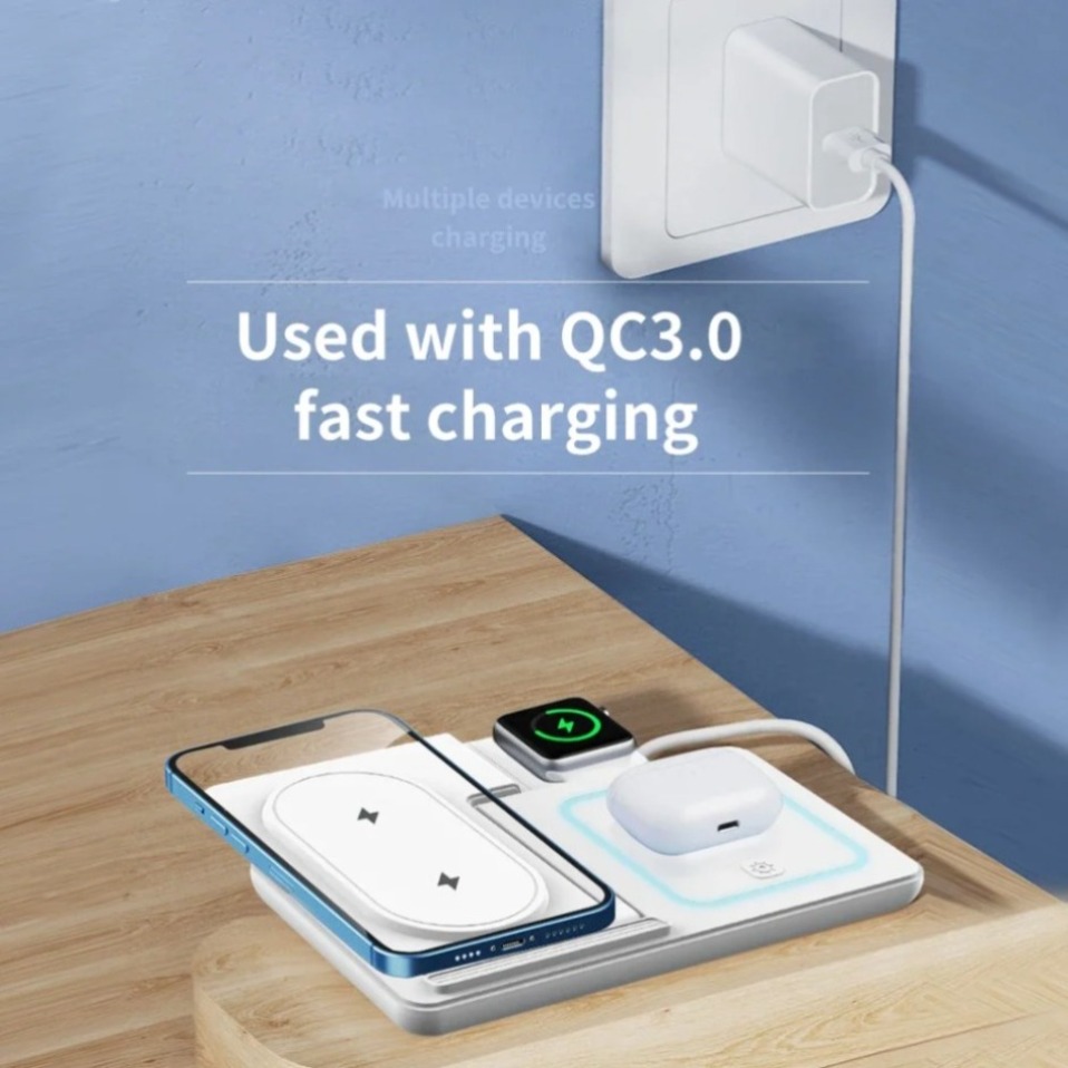Night LED Light 3 In 1 Wireles - огляд і ціна Phone Cooling Fan