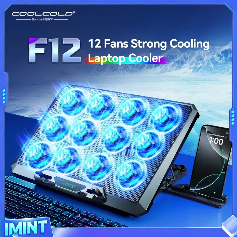 COOLCOLD Laptop Cooling Pad wi - огляд і ціна Phone Cooling Fan