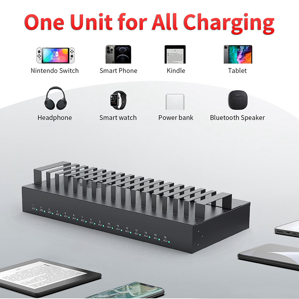 CA16-165C 16 Port Usb Type-c H - огляд і ціна Usb C Hub