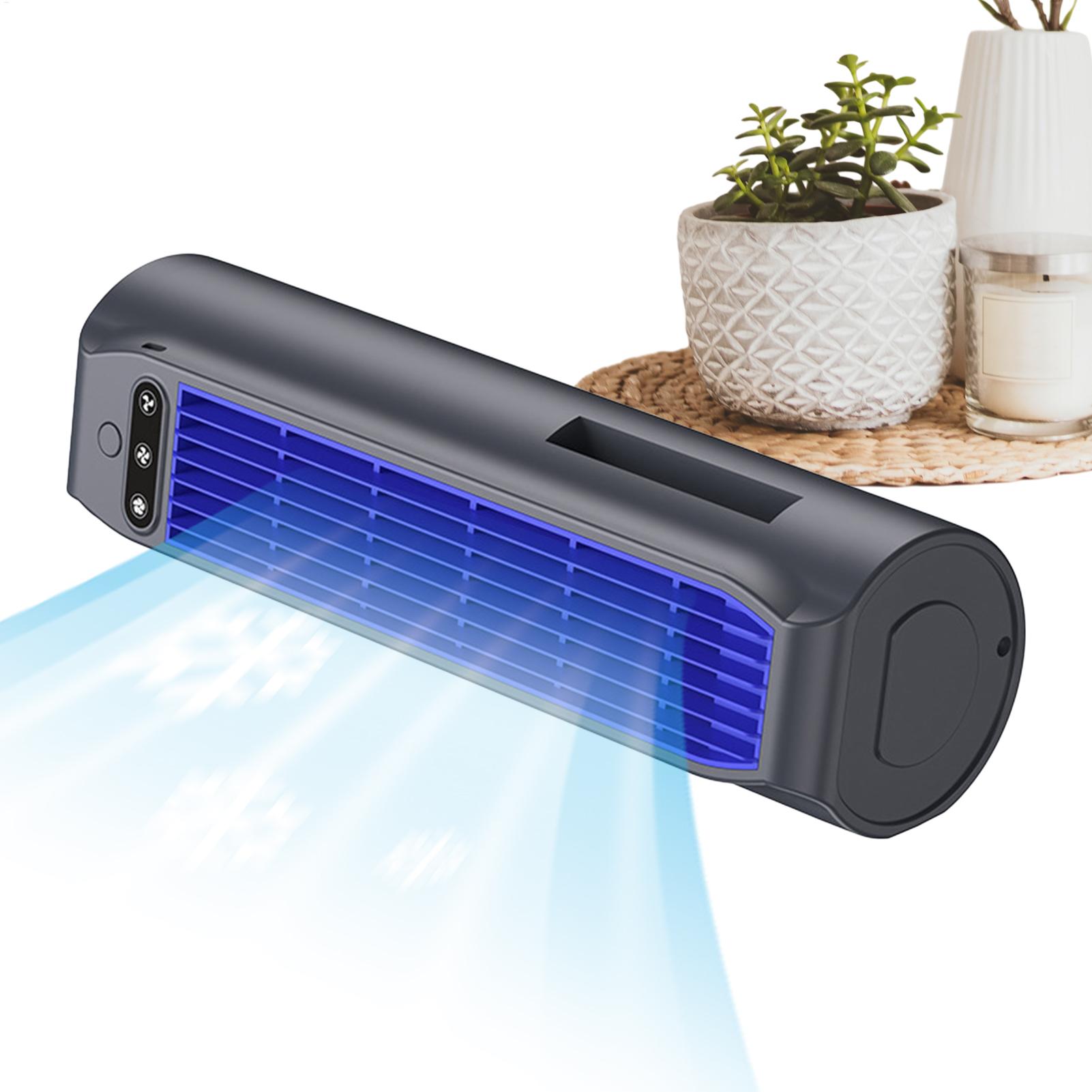 Tower Fan for Desk with Phone  - огляд і ціна Phone Cooling Fan