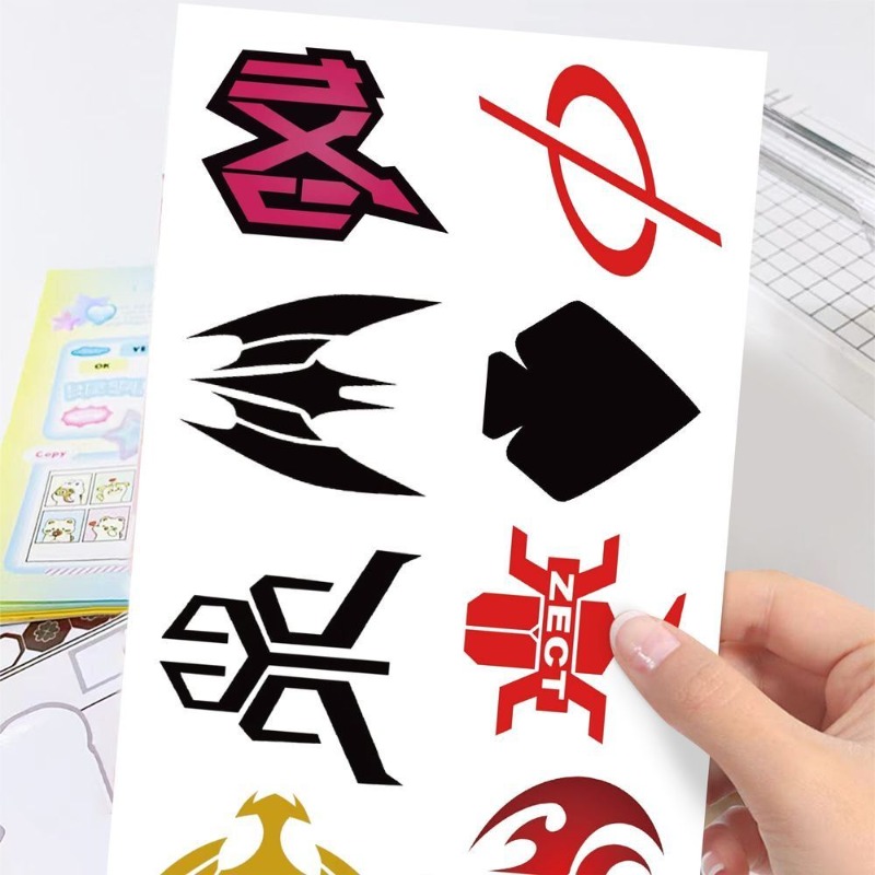 60 Sheets Kamen Rider Logo Sti - огляд і ціна Phone Accessories Quotes