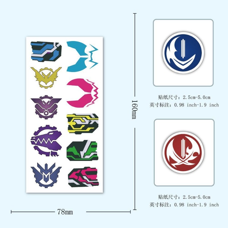 60 Sheets Kamen Rider Logo Sti - огляд і ціна Phone Accessories Quotes